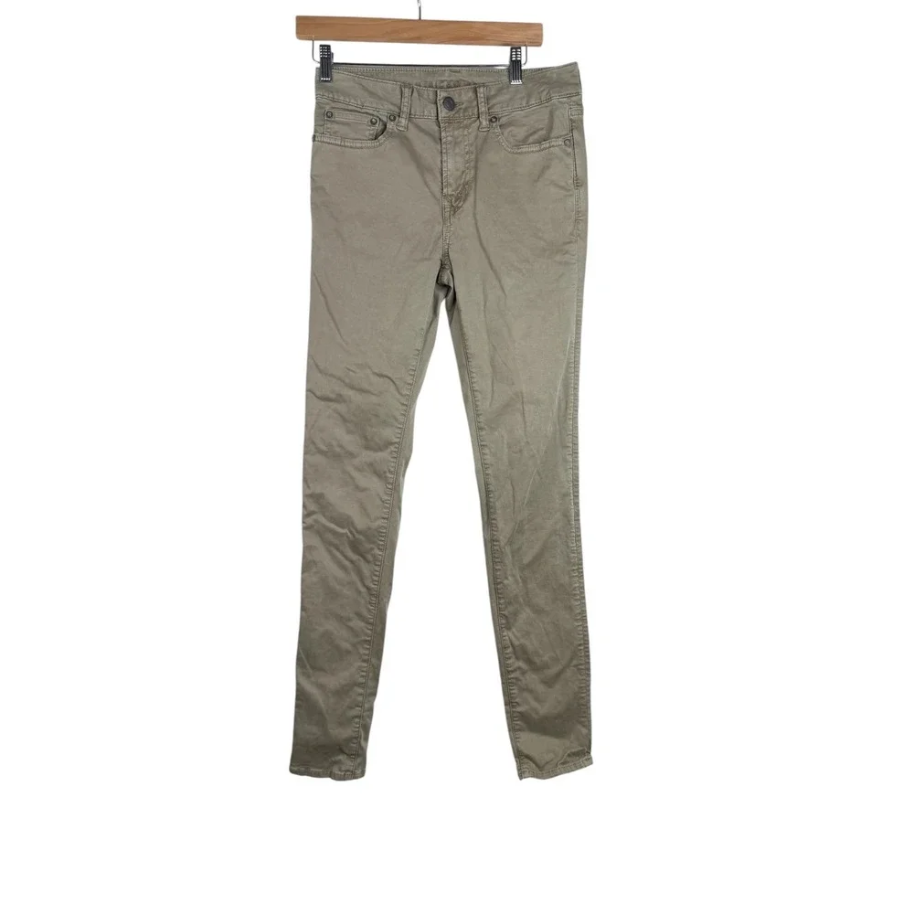 American Eagle Skinny Men's Pants size 28 X 34 Tan‎